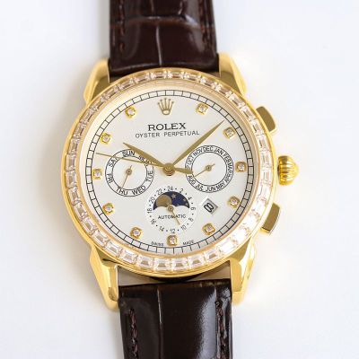 Rolex Oyster Perpetual 9100 Movement 316L Steel 42mm Watch
